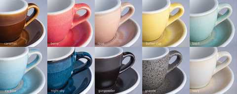 Loveramics 80ml / 3oz Egg Coffee Cup in potters colours