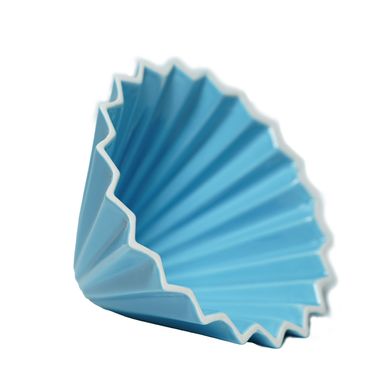 Керамический пуровер оригами V02 синий, синій