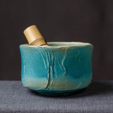 Чаван для матча (Relief Teal). Maloli, Зелёный